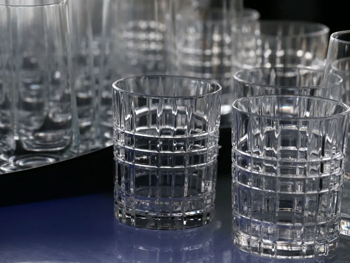Crystal-Clear Water Tumbler Set of 6 — Glassware at Kitchen Kraft, Vadodara